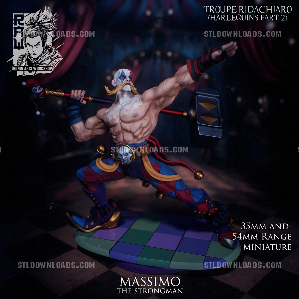 Ronin Arts Workshop Massimo The Strongman