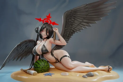 Rubim Blue Archive Hasumi swimsuit