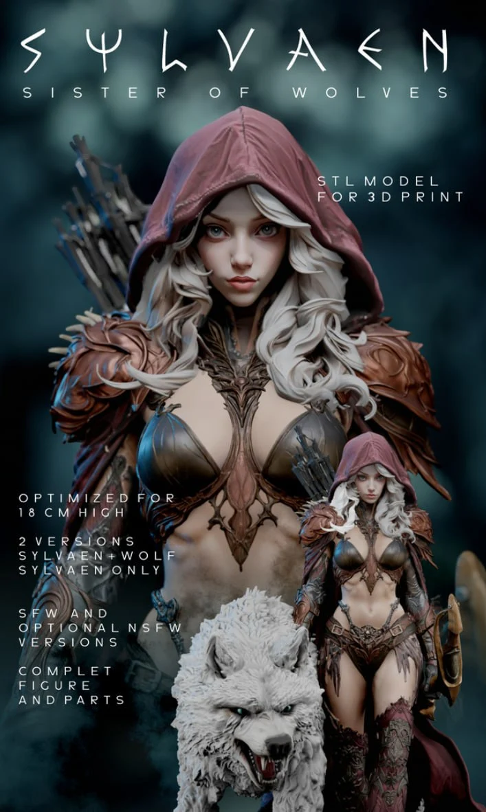 SYLVAEN_STL_SFW – STL 3D Print Model | AssetsFree.com SYLVAEN STL SFW