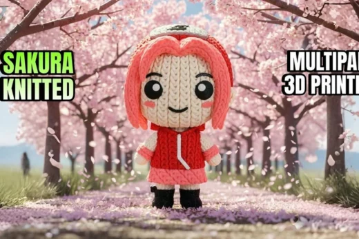 Sakura Knitted Multipart