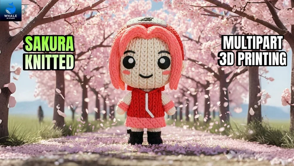 Sakura Knitted Multipart