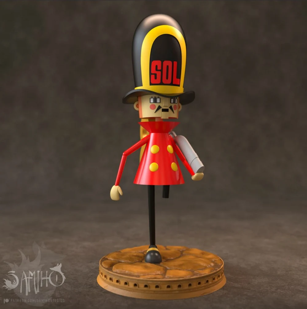 Samiho Studios Thunder Soldier Idle Version