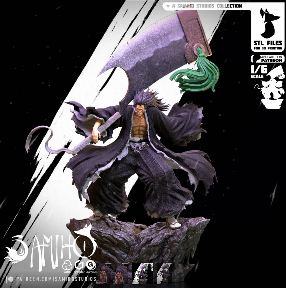 Samiho Studios Zaraki Kenpachi