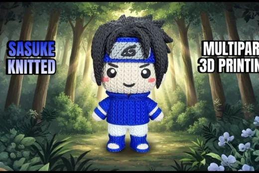 Sasuke Knitted Multipart Full
