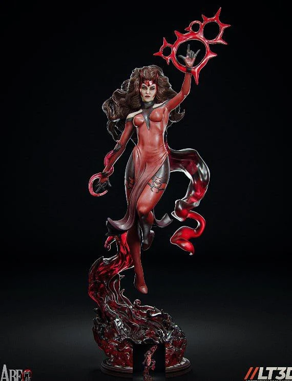 Scarlet Witch Hellfire Gala Abe3D byLucasTxr