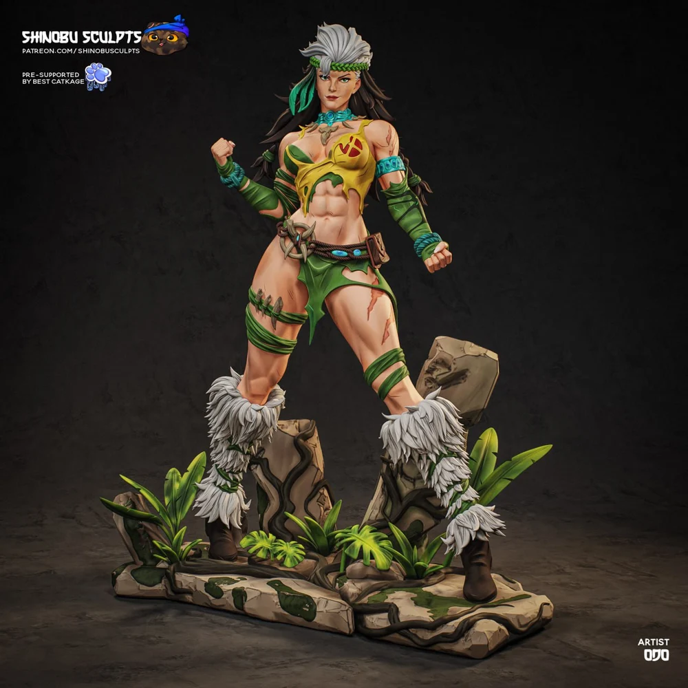 Shinobu Sculpts Marvel Rogue
