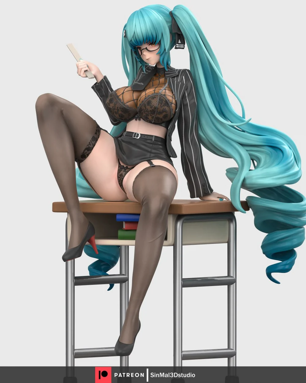 Sin3Dstudio Privaty sharp lesson