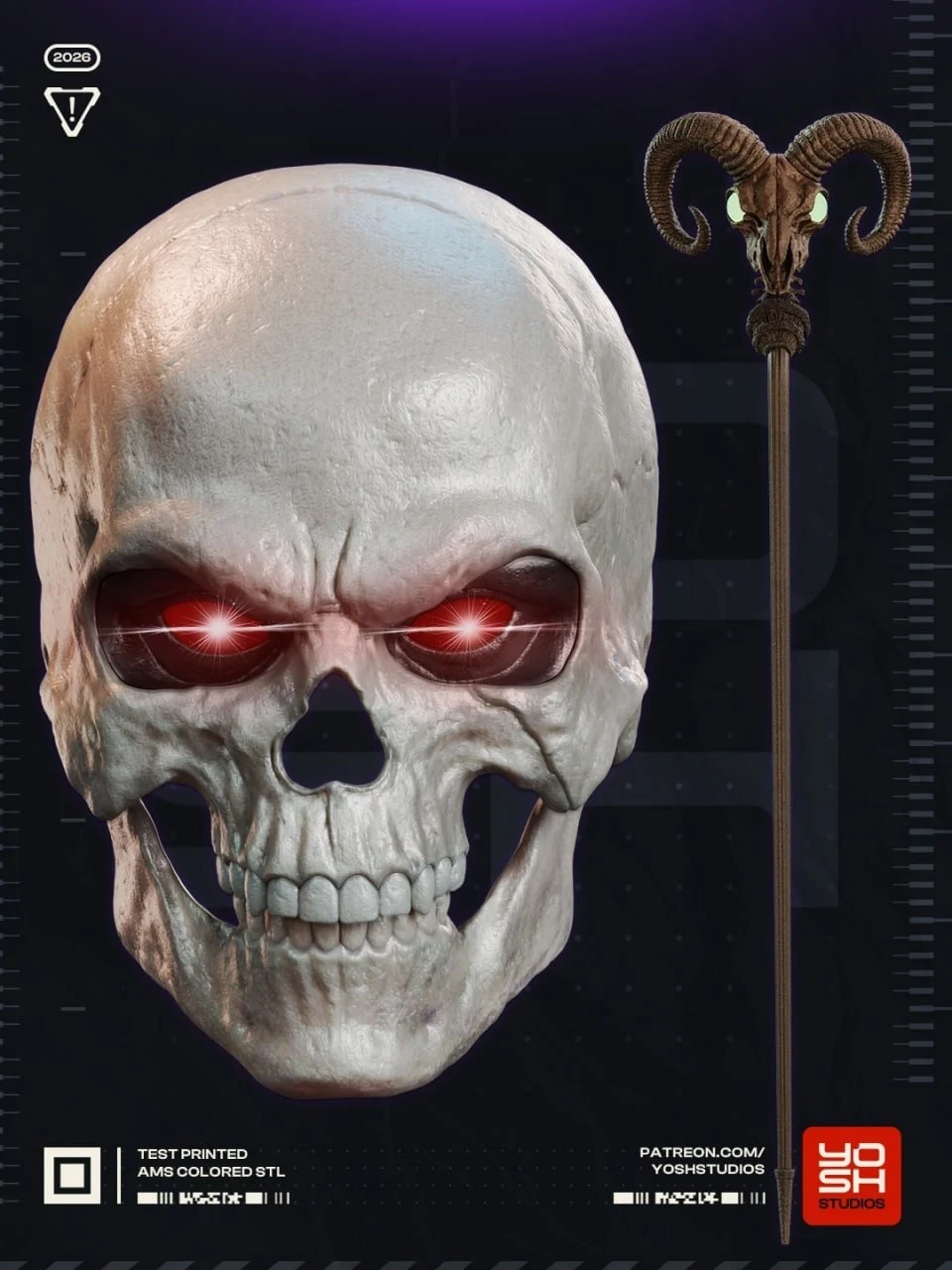 Skeletor Mask