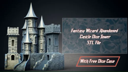 Slope3D 34 Fantasy Wizard Abandoned Castle