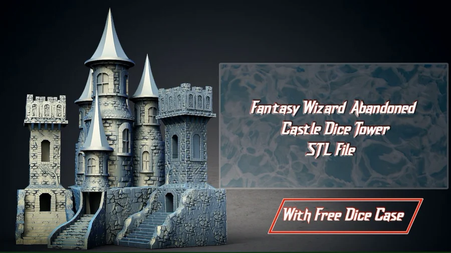Slope3D 34 Fantasy Wizard Abandoned Castle