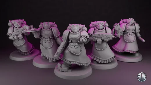 Solflamer Modular Maidmarines Pack