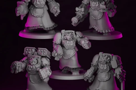 Solflamer Traitor Marines