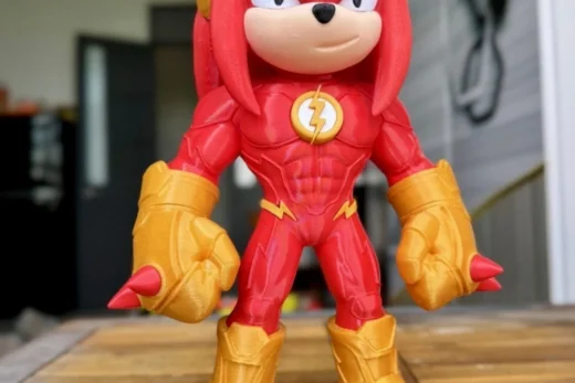 Speed Knuckles Knuckles × The Flash