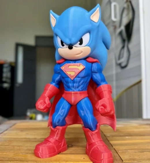 SuperSonic Sonic × Superman