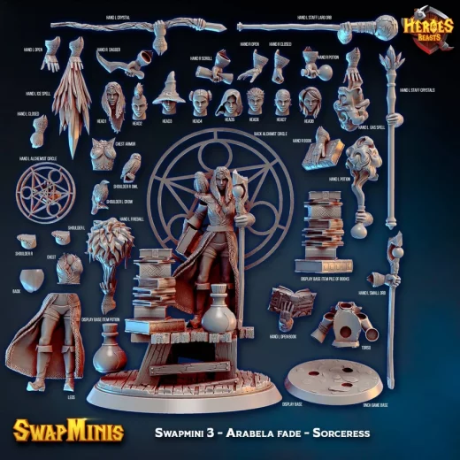 Swapmini 3 Arabela fade half elf Sorceress