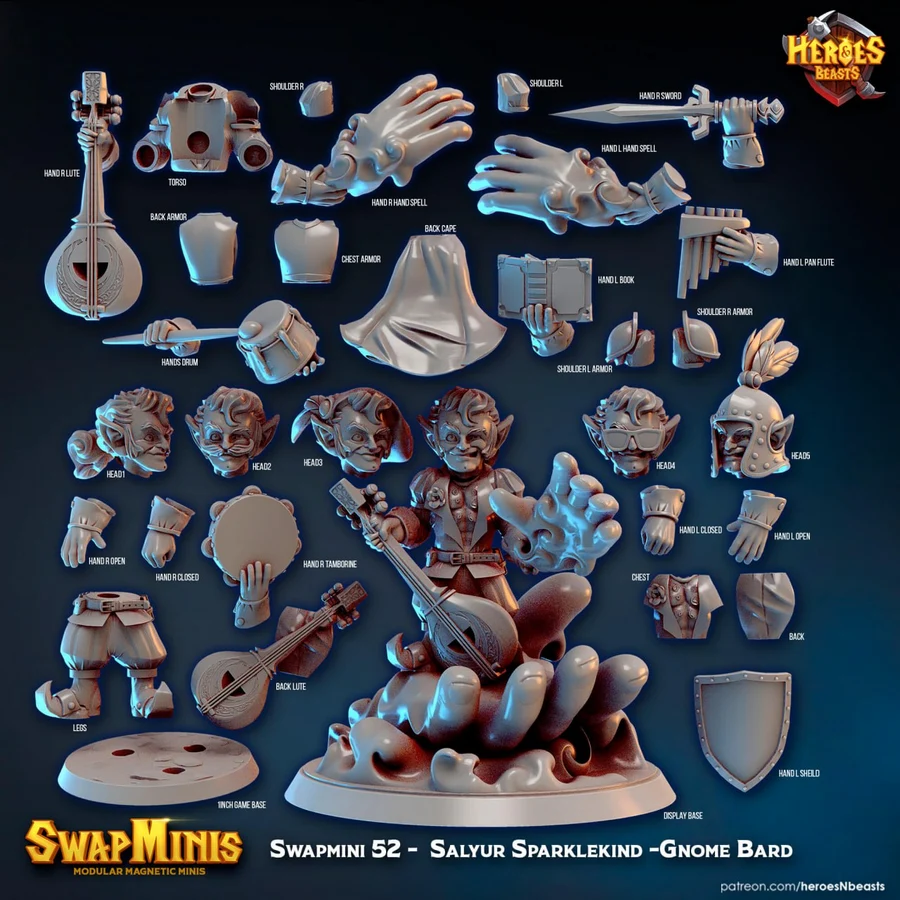 Swapmini 52 Salyur Sparklekind GNOME BARD