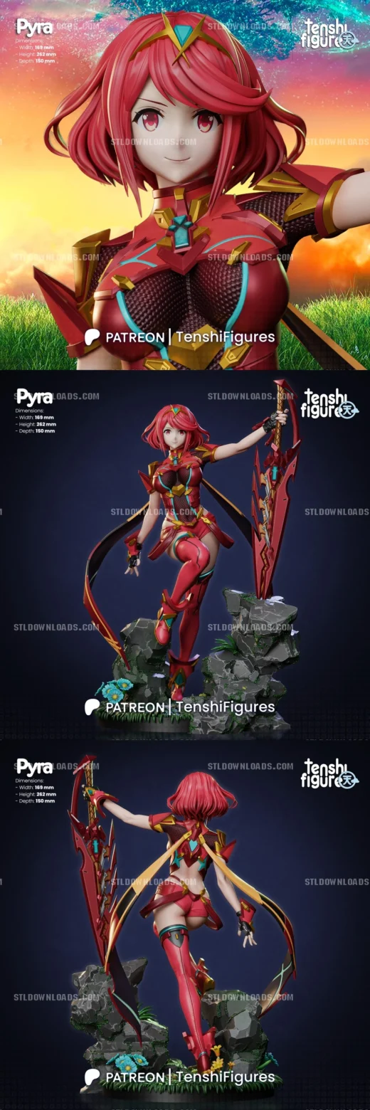 Tenshi Figures Pyra Xenoblade