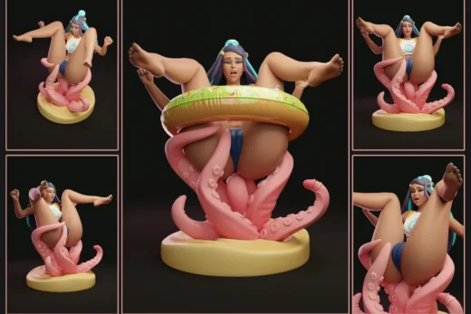 Texelion Nessa pose