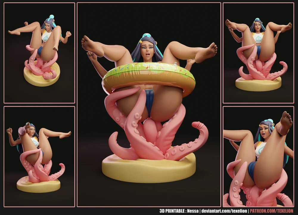 Texelion Nessa pose