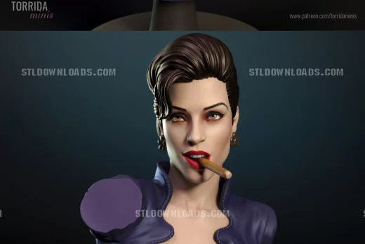 Torrida Minis – Xenia Onatopp from Goldeneye Bust