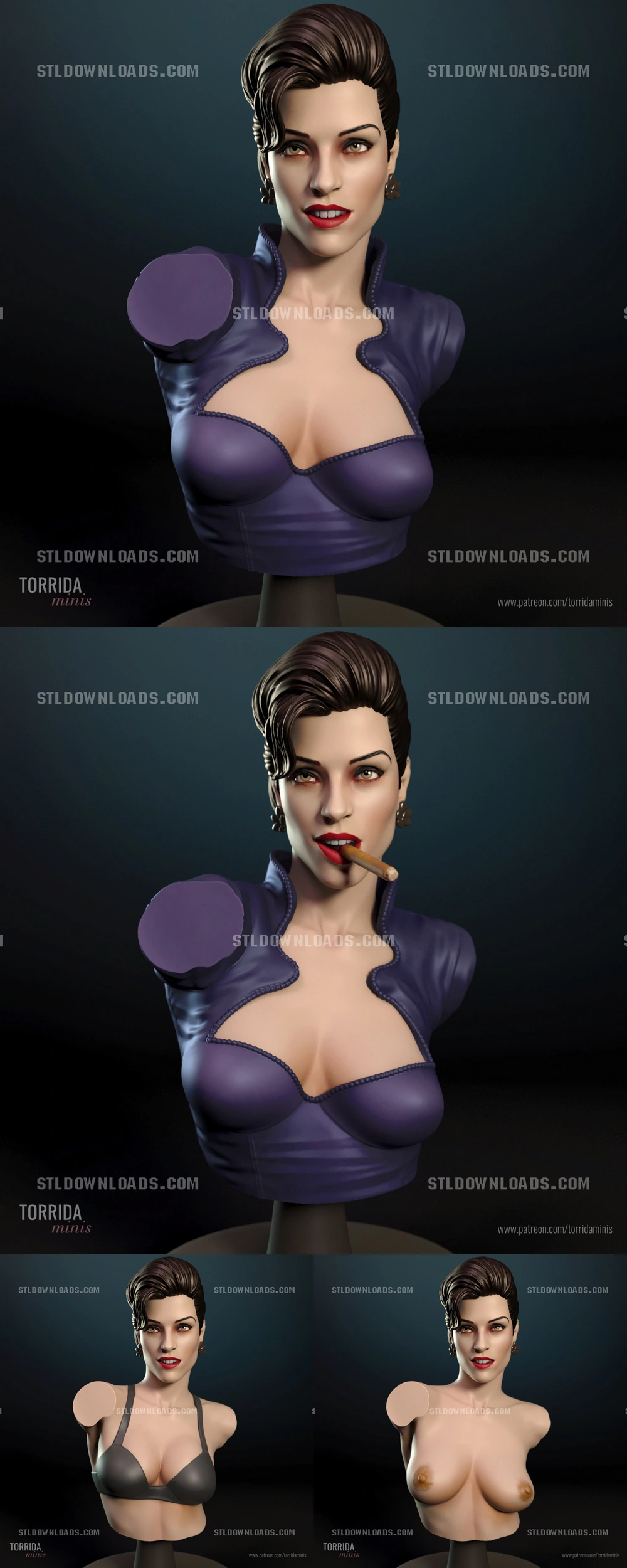 Torrida Minis – Xenia Onatopp from Goldeneye Bust