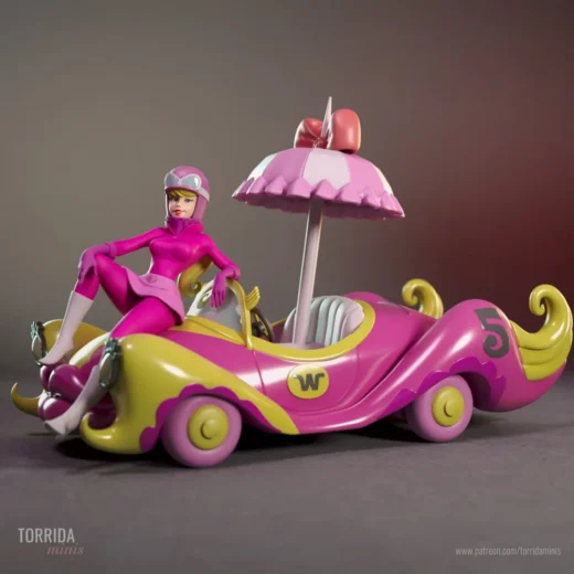 Torrida Minis 12 2025 Penelope Pitstop from Wacky Races NSFW