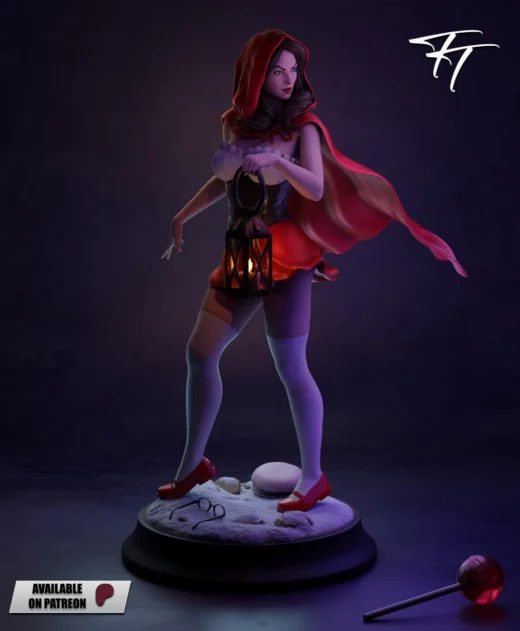 Trick or Treat Little Red Riding Hood nsfw