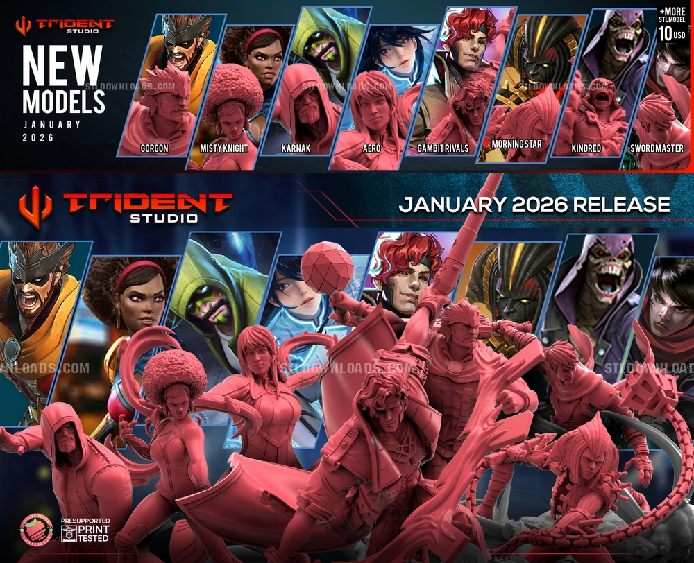 Trident Studio Pack 52 January