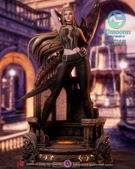Trish Devil May Cry 3DMOONN