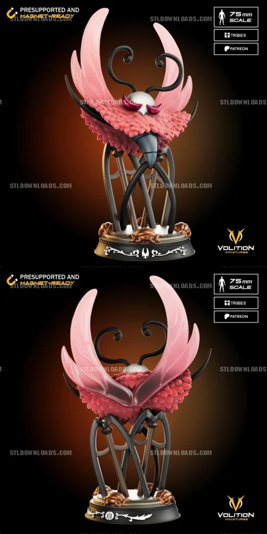 Trobbio Miniature Hollow Knight Silksong Fan Art