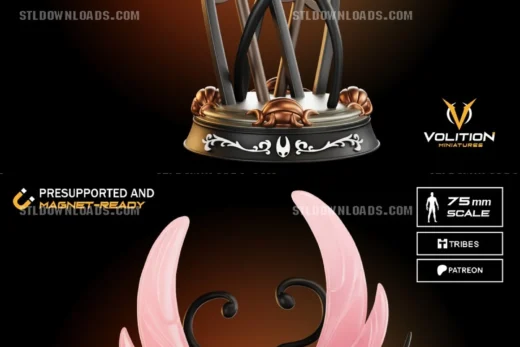 Trobbio Miniature Hollow Knight Silksong Fan Art