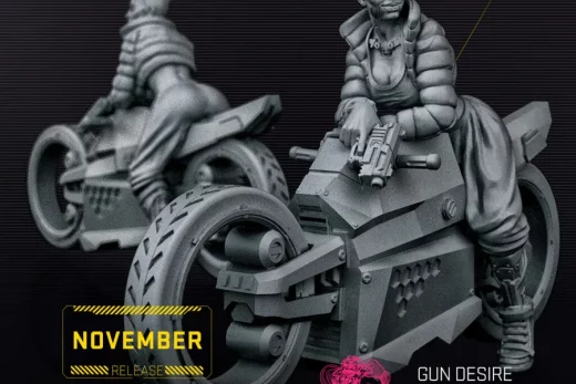 Unit 9 Desire on Motorcycle