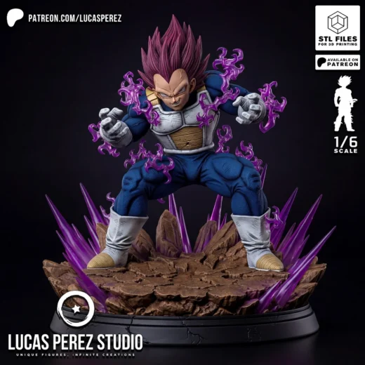 VEGETA ULTRA EGO Dragon Ball Z