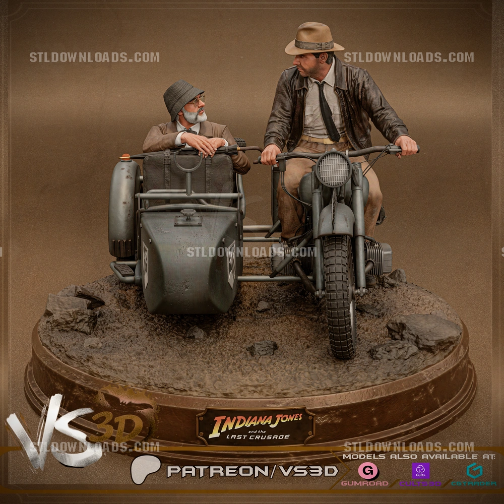 VS3D Indiana Jones Diorama