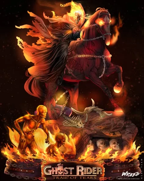 Wicked – Ghost Rider Billy Sculpture – STL 3D Print Model | AssetsFree.com Wicked Ghost Rider Billy Sculpture