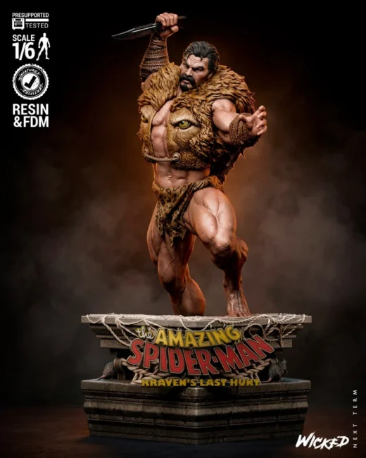Wicked Kraven Sculpture