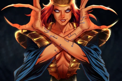Wicked Lady Deathstrike Portrait Bust