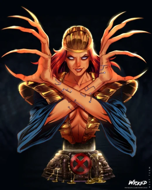 Wicked Lady Deathstrike Portrait Bust