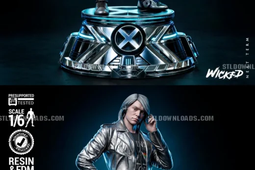 Wicked Quicksilver Sculpture
