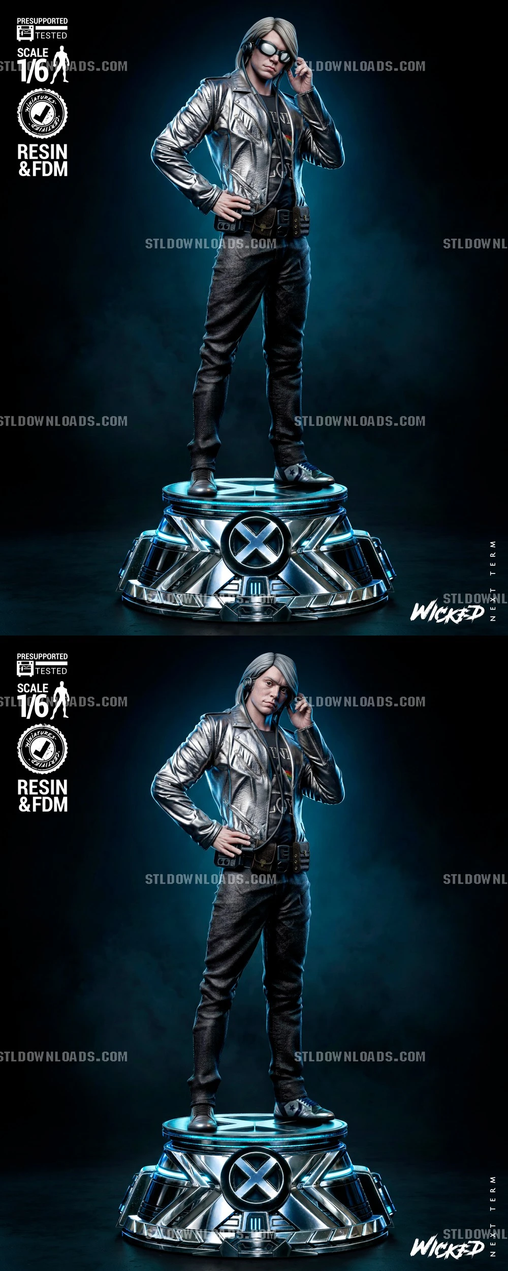 Wicked Quicksilver Sculpture