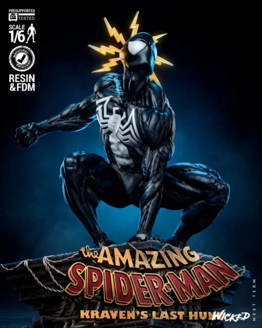 Wicked Spiderman Sculpture