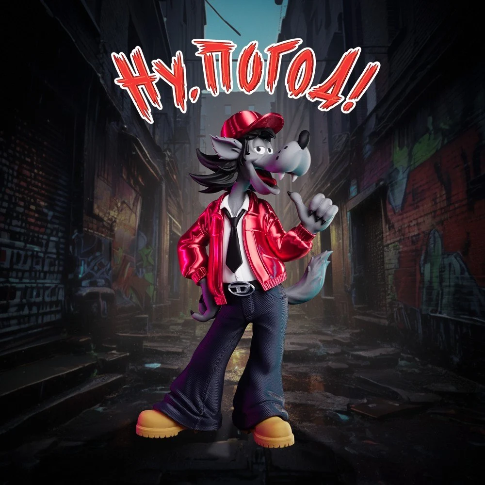 Wolf_Nu,_Pogodi!_Urban_Vibes – STL 3D Print Model | AssetsFree.com Wolf Nu, Pogodi! Urban Vibes