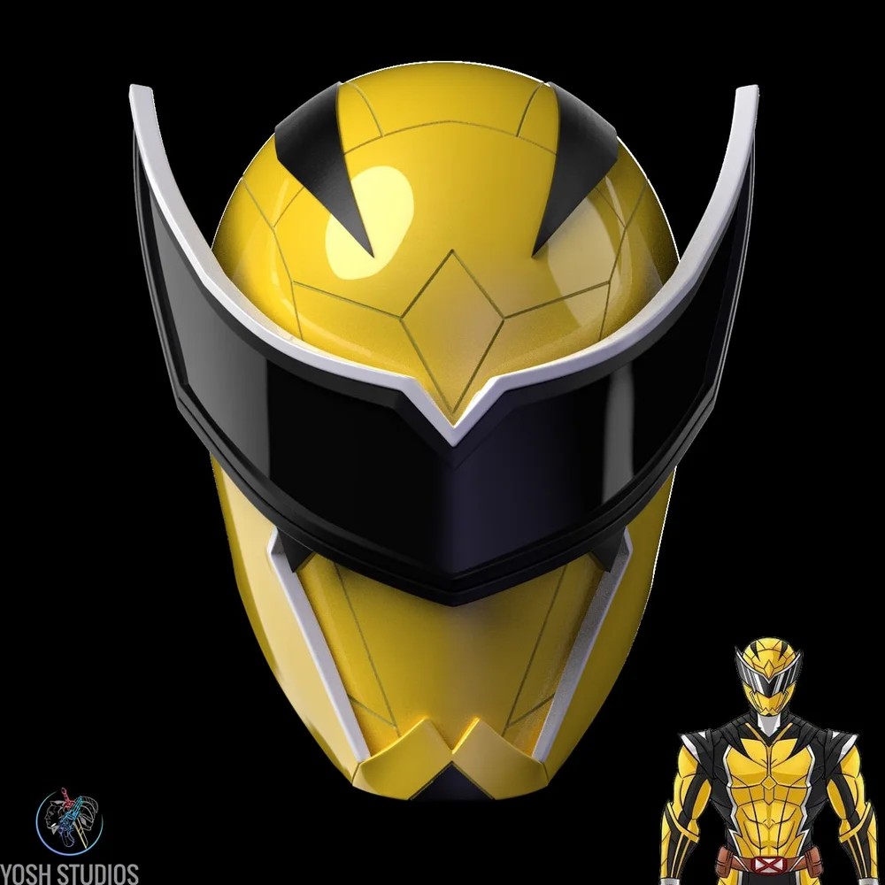 Wolverine Power Ranger mask – STL 3D Print Model | AssetsFree.com Wolverine Power Ranger mask