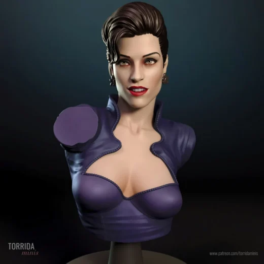 Xenia Onatopp from Goldeneye Torrida Bust nsfw