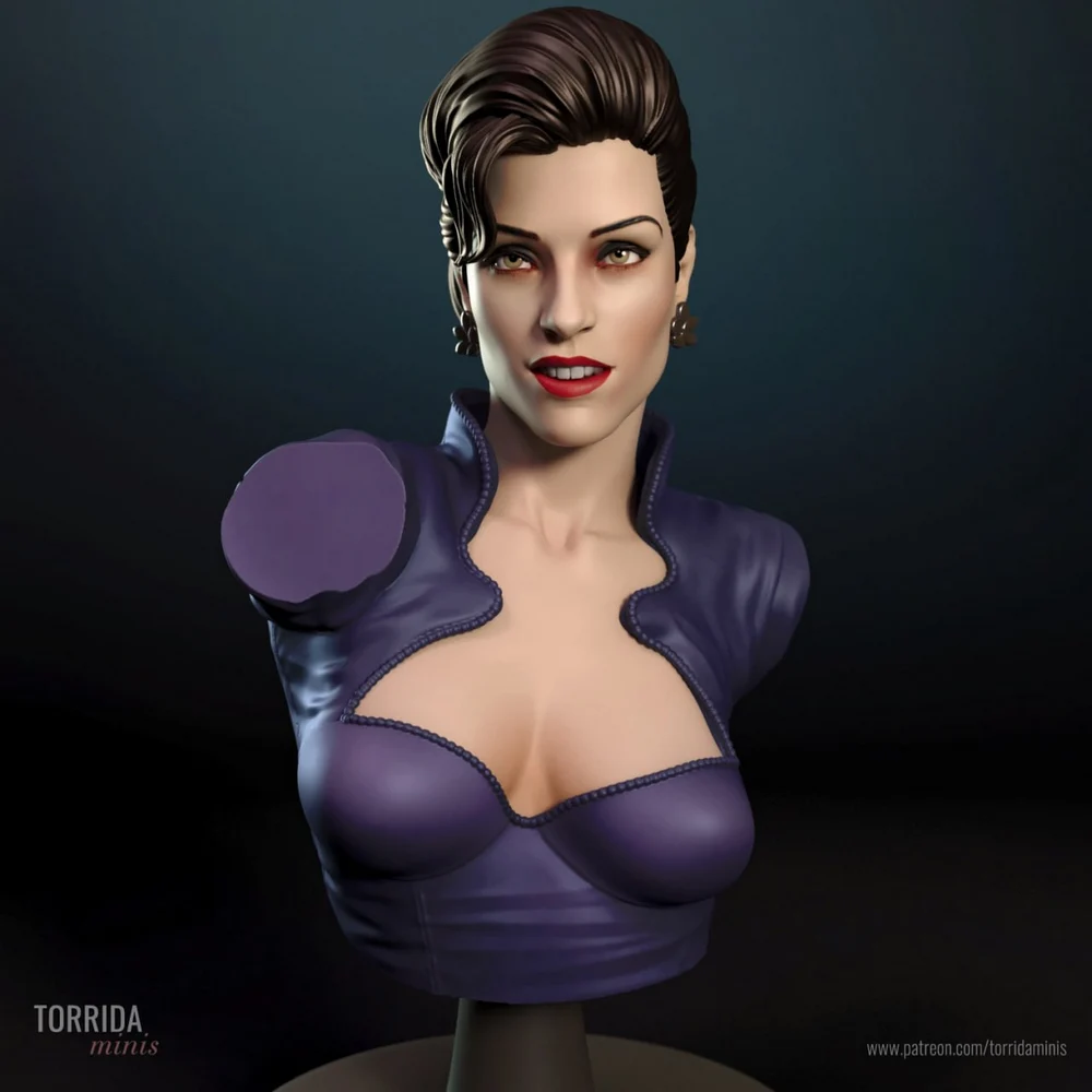 Xenia Onatopp from Goldeneye Torrida Bust nsfw