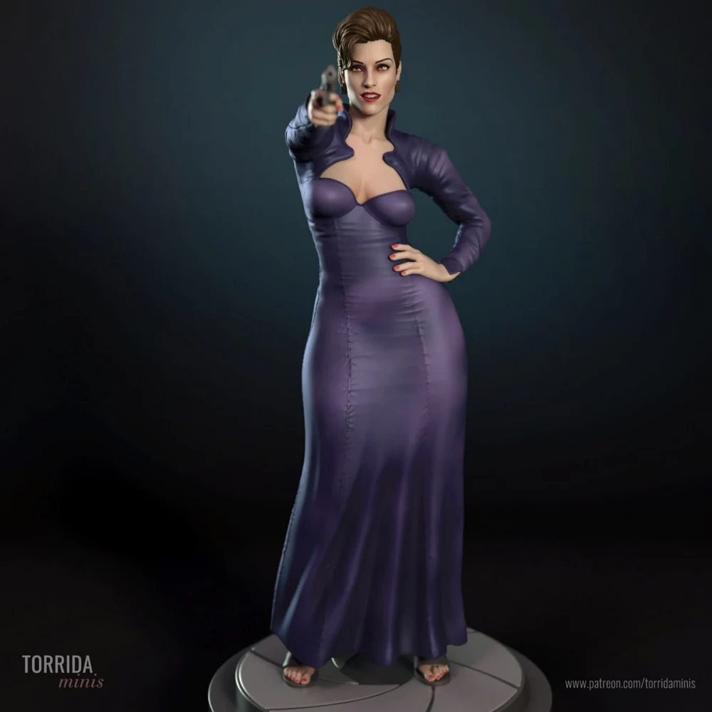 Xenia Onatopp from Goldeneye
