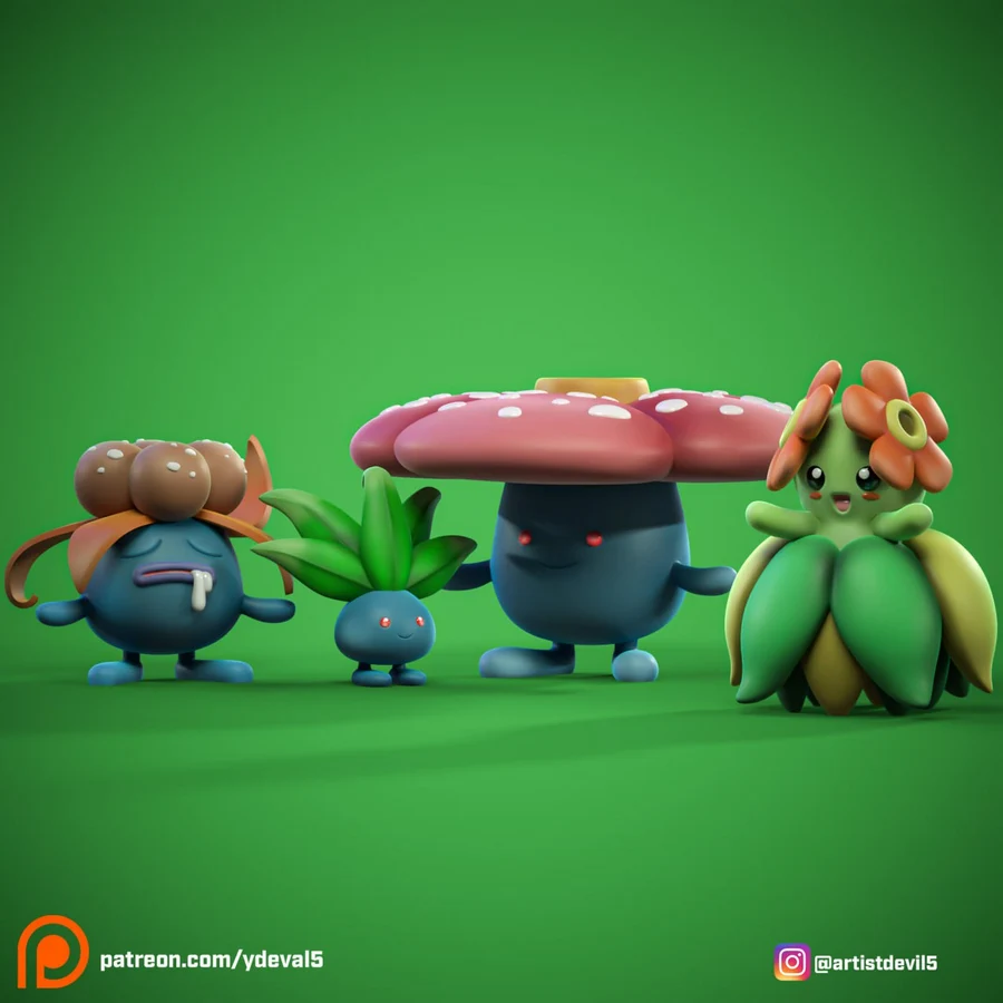 Ydeval 2023 01 Oddish Evolutions