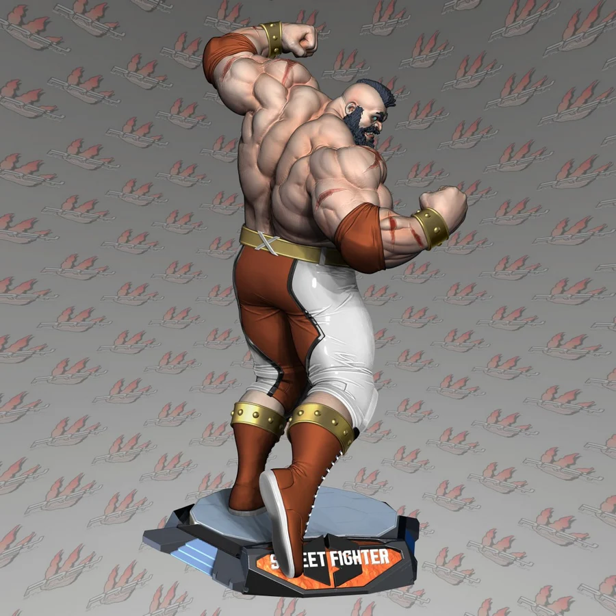 ZANGIEF SF6 1-10 SCALE PRESUPPORTED – STL 3D Print Model | AssetsFree.com ZANGIEF SF6 1 10 SCALE PRESUPPORTED