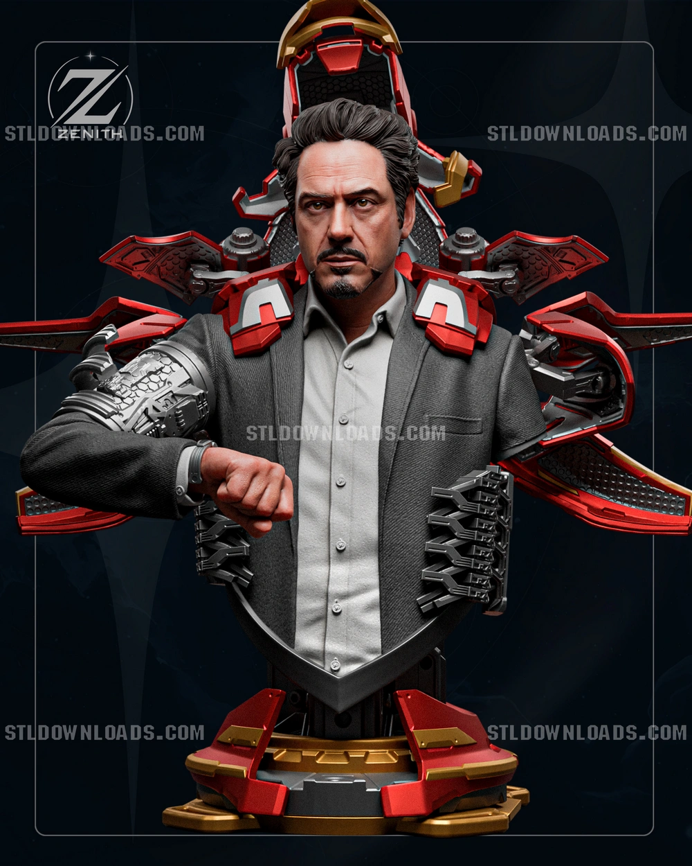 Zenith Studios Tony Stark Bust