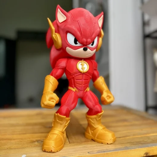 Speed force sonic sonic x flash fan art no ams